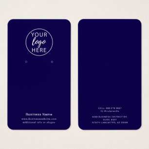 Personalised Business Branding & Info Display Card