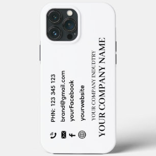 Personalised Business Card Promo iphone case
