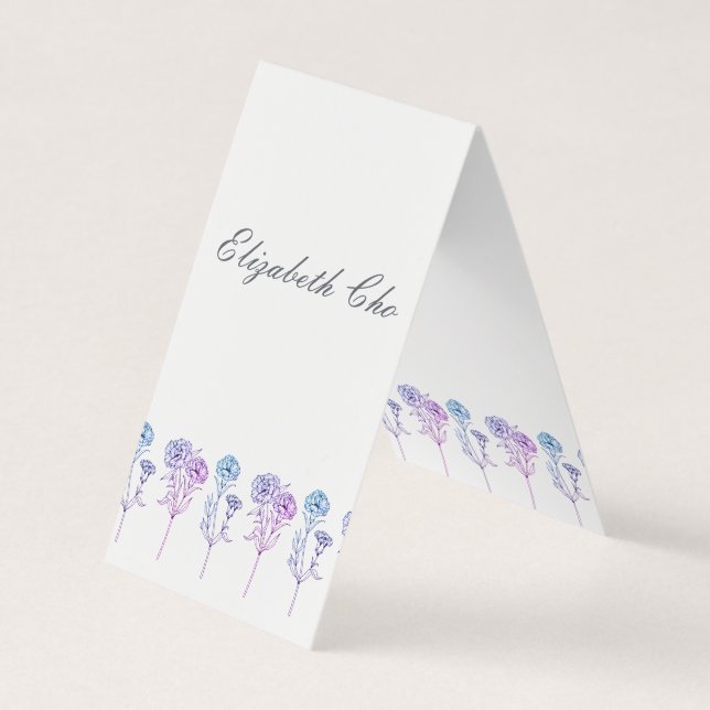 Personalised Business Cards (Front)