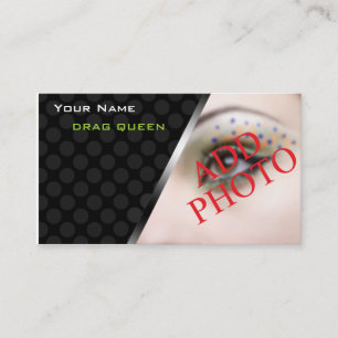 Personalised Business Cards Drag Queen Performers