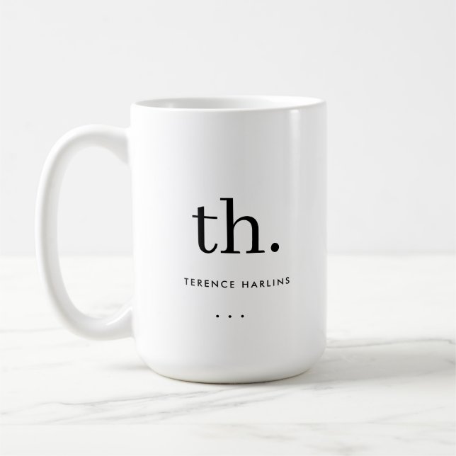 Personalised Business Coffee Mug (Left)