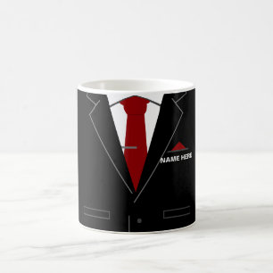 Personalised Business Coffee Mug with Custom Name