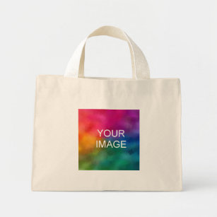 Personalised Business Company Logo Upload Design Mini Tote Bag