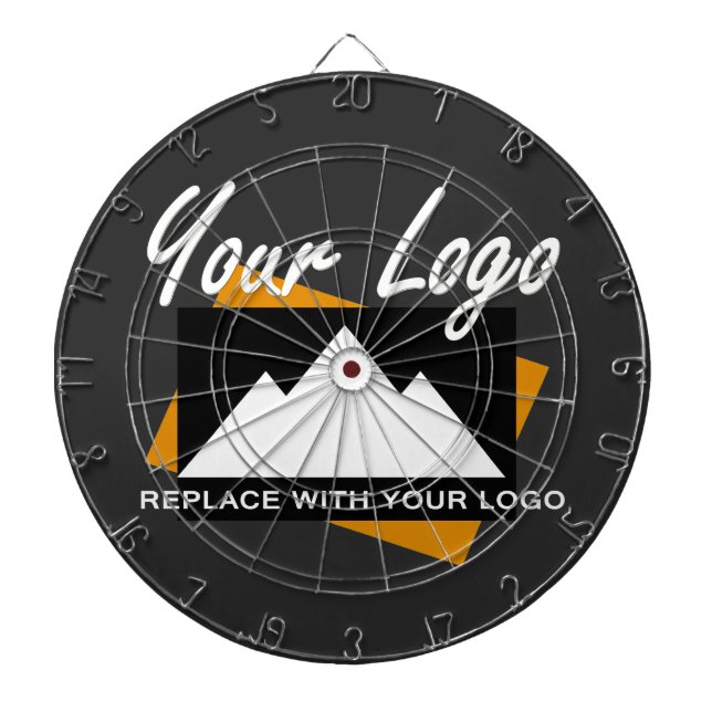 Personalised Business Design Company Professional Dartboard (Front)
