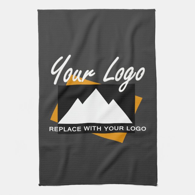 Personalised Business Design Company Professional Tea Towel (Vertical)