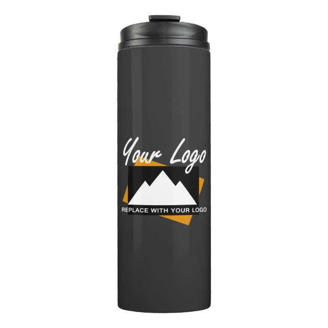 Personalised Business Design Company Professional Thermal Tumbler (Front)