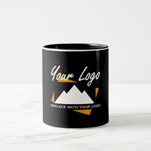 Personalised Business Design Company Professional Two-Tone Coffee Mug