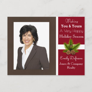 Personalised Business Holiday Greetings Modern