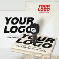 Personalised Business Logo and Text Large