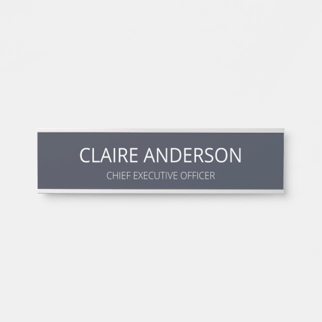 Personalised Business Logo Door Sign (Front)