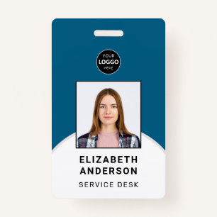 Personalised Business Logo Employee Photo ID ID Badge