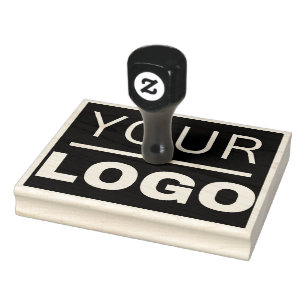Personalised Business Logo Large Rubber Stamp