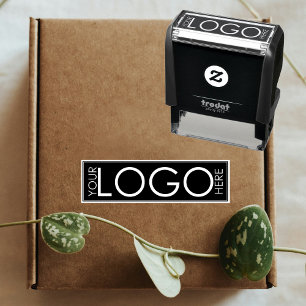Personalised Business Logo Promotional Packaging Self-inking Stamp