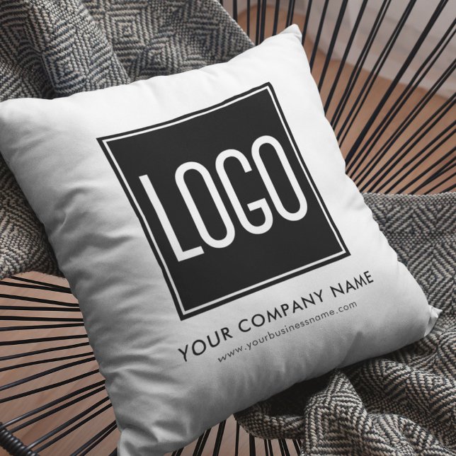 Personalised Business Promotional Logo Cushion (Creator Uploaded)