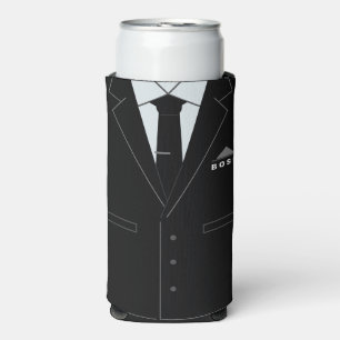 Personalised Business Suit Funny Boss Can Cooler