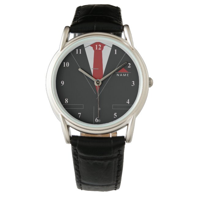 Personalised Business Watch with Custom Name (Front)