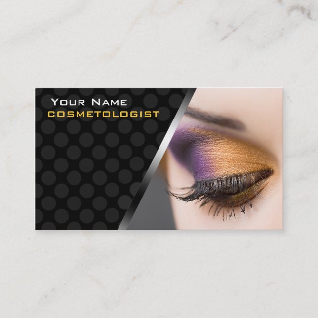 Personalised BusinessCards For Cosmetologists Business Card (Front)