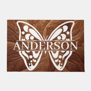 Personalised Butterfly Doormat
