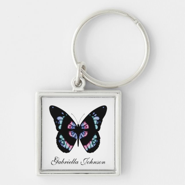 Personalised Butterfly Keychain (Front)