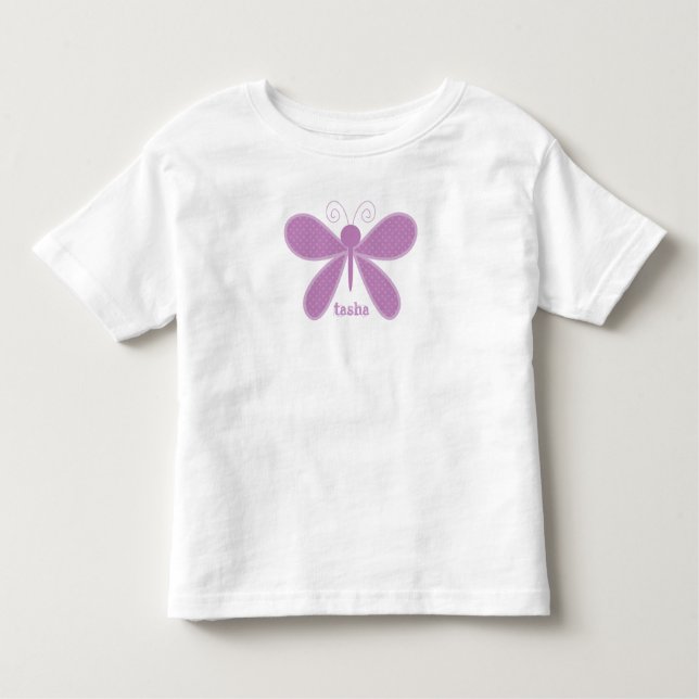 Personalised Butterfly Kids T-Shirt (Front)