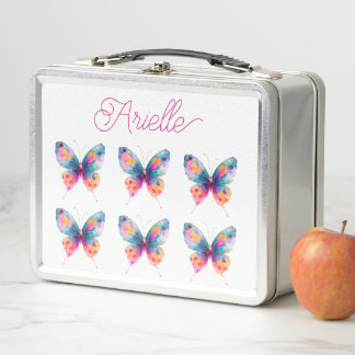 Personalised butterfly lunchbox