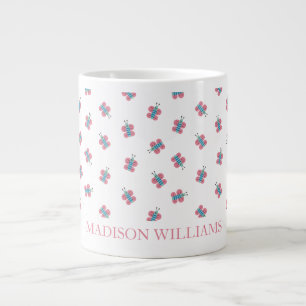 Personalised Butterfly Mug   Cute Custom 