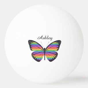 Personalised Butterfly Ping Pong Ball