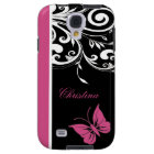 Personalised Butterfly Swirls Cranberry Pink