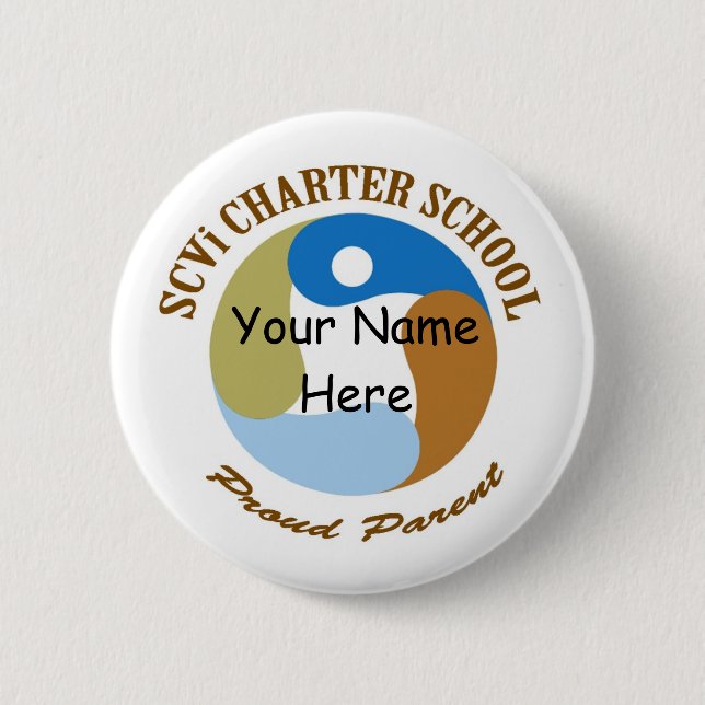 Personalised Button (Front)