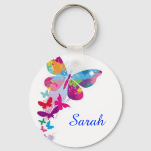 Personalised Button Keychain