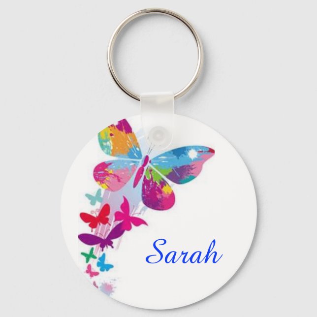 Personalised Button Keychain (Front)