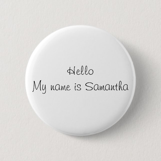 Personalised Buttons (Front)