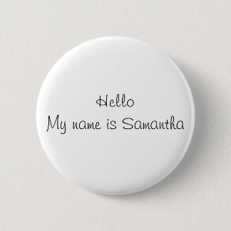 Personalised Buttons