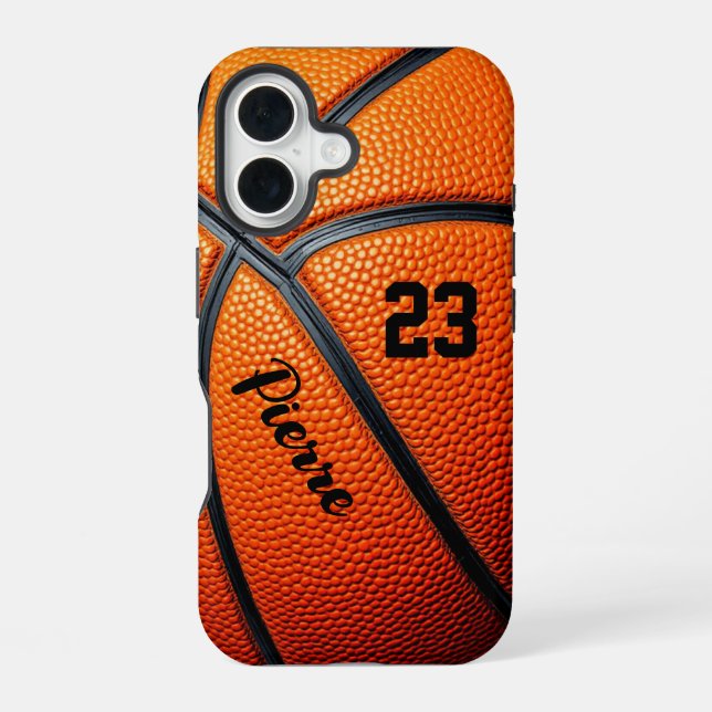  Personalised Buzzer Beater iPhone 16 Case (Back)