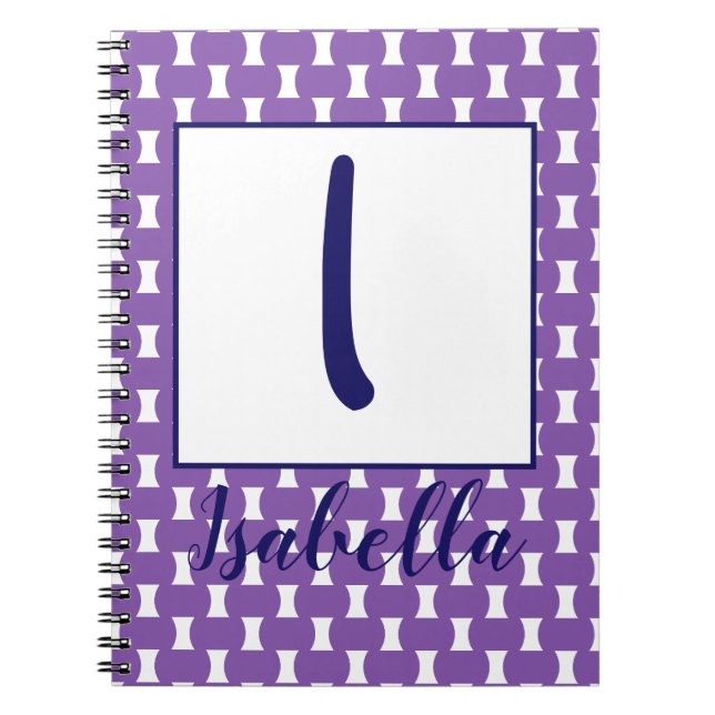 Personalised by Name/ Initial Notebook (Front)
