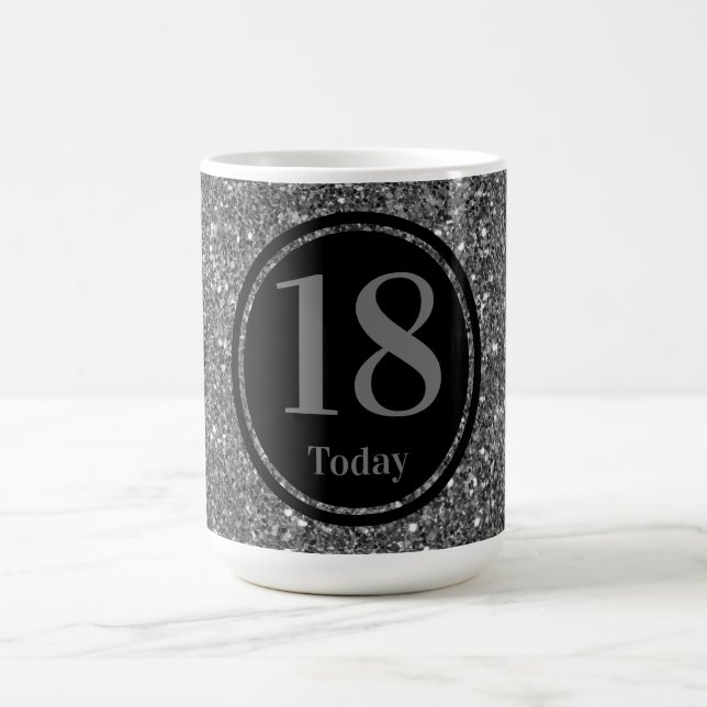 Personalised by year special birthday mug 18th (Center)