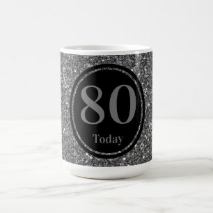 Personalised by year special birthday mug 80th