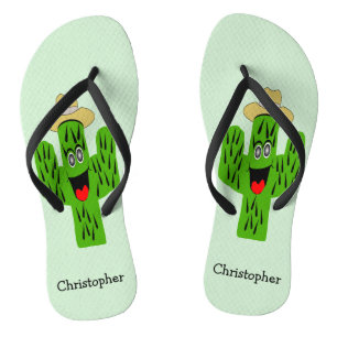Personalised Cactus Design Thongs