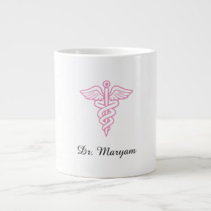 Personalised Caduceus Medical Doctor Coffee Mug