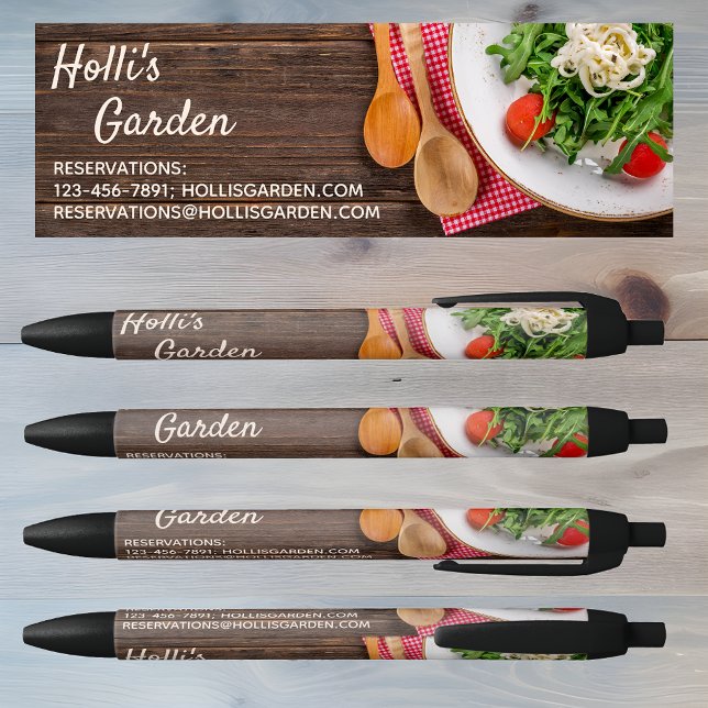 Personalised Cafe Restaurant Marketing Promo Pen (Creator Uploaded)