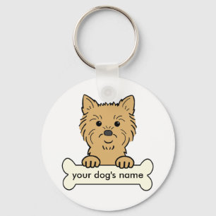 Personalised Cairn Terrier Key Ring