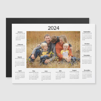 Personalised Calendar 2024 Magnet