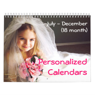 Personalised Calendars - 18 Month Calendar