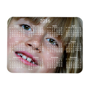 Personalised Calendars 2016 Flexible Magnet