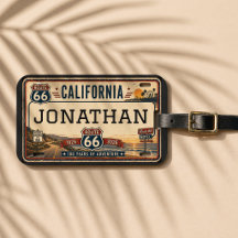 Personalised California Route 66 Design