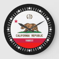 Personalised California State Flag Design on a