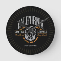 Personalised CALIFORNIA STATE Stay True Wild Bear