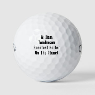 Personalised Callaway Warbird Golf Balls