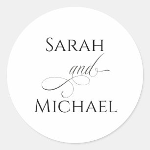Personalised Calligraphy Stickers