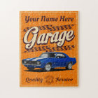 Personalised Camaro Garage in Orange